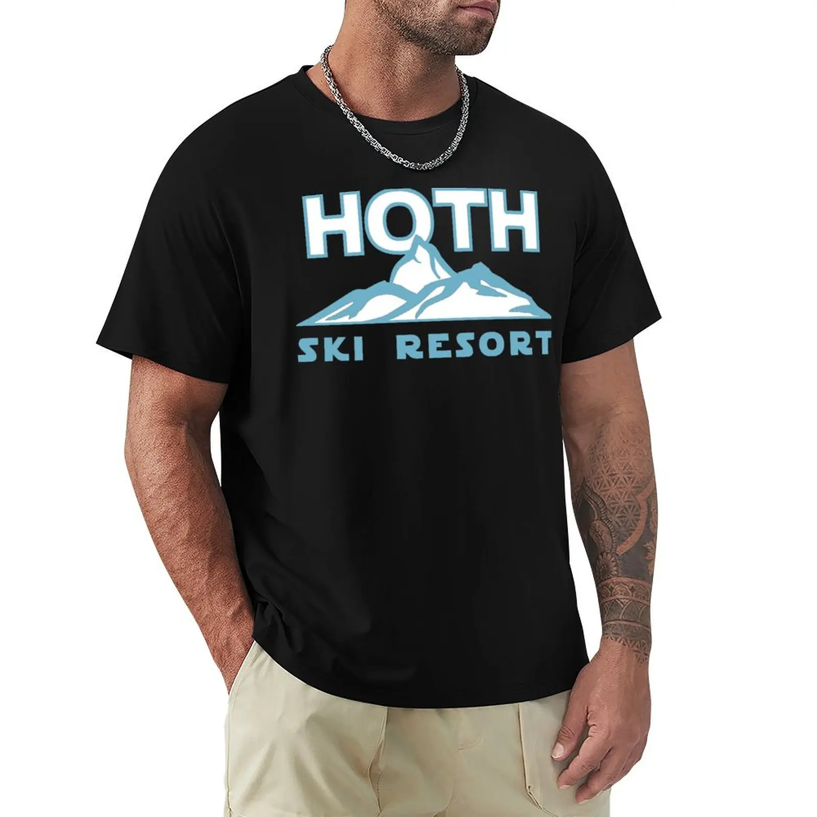 

HOTH T-Shirt Basic Casual Short Sleeve Cotton Shirt