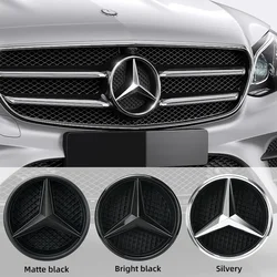 Car Grill Emblem Star Badge Car Front Grill Logo For Mercedes Benz W205 A B C W212 W20E GLA GLK CLA CLS SLK VIANO Accessories