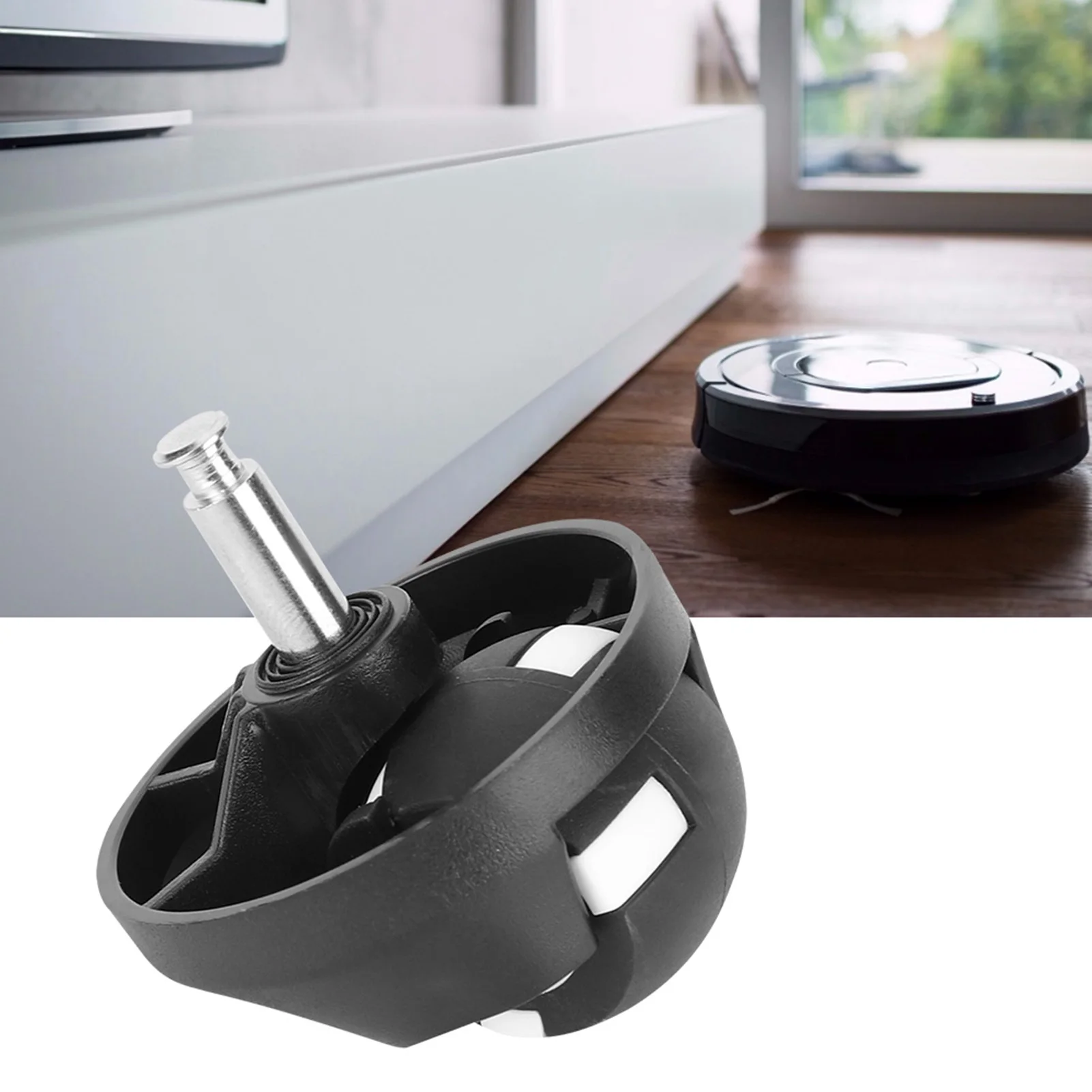 ملحقات مكنسة كهربائية عالمية للعجلات ، مكنسة كهربائية ، مكنسة ، مناسبة لـ eufy RoboVac 11s ، RoboVac 30