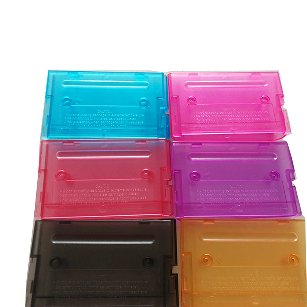 Чехол-картридж для SEGA M-ege Drive for Genesis, сменный пластиковый корпус