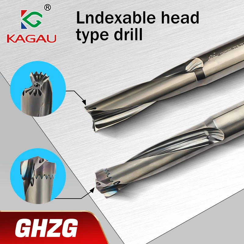 

Сверло со сменным наконечником для внутренней охлаждающей жидкости 1,5D 3D 5D Сверло для глубоких отверстий Высокоточная жестокая дрель U Держатель инструмента для сверла