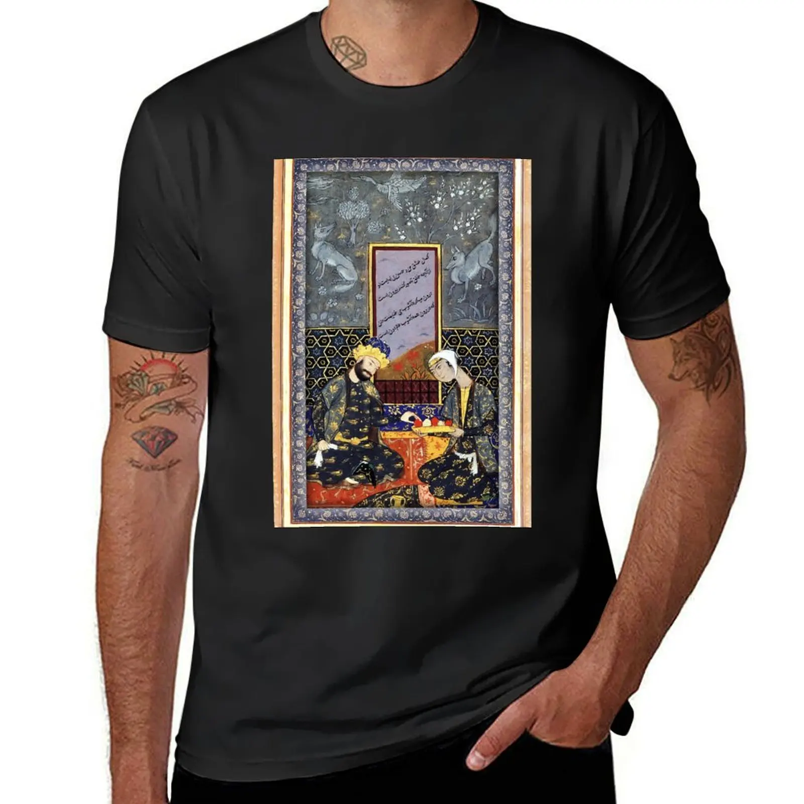 Whispers in the Persian Garden T-Shirt vintage clothes customs new edition mens vintage t shirts