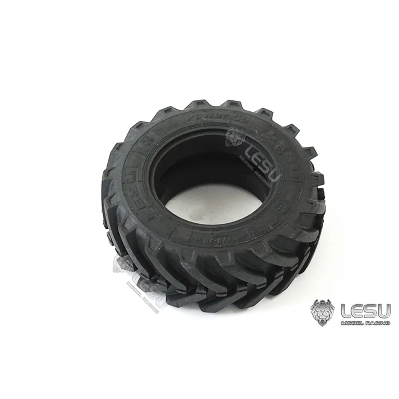 LESU RC Rubber Front Tyres 89mm for 1/14 RC Hydraulic Digger BL71 Backhoe Loader Model Accessories Toys Parts TH22428-SMT3