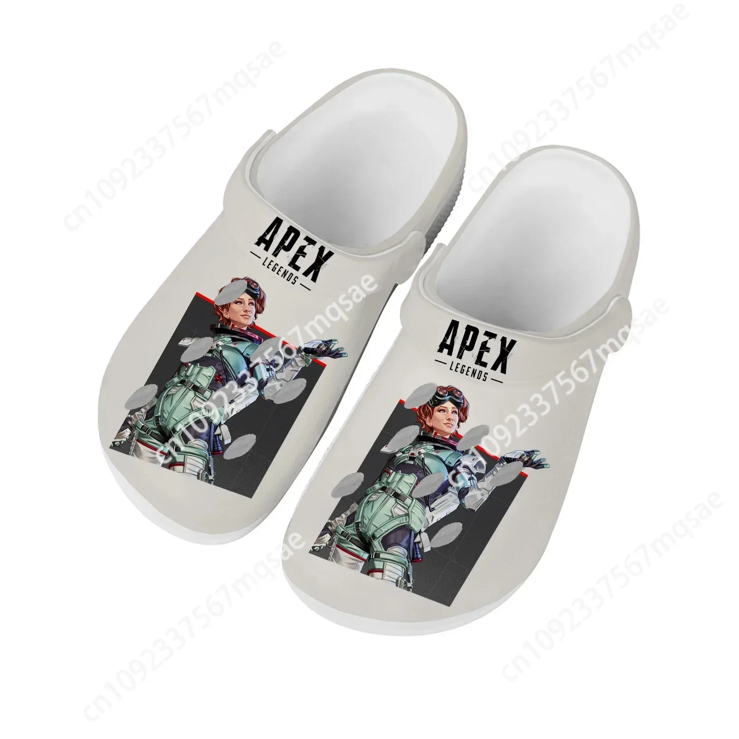 Apex Legends Horizon Home Clogs Cartoon Game Mens Womens Teenager Custom Built Water Shoes Garden Beach Hole Slippers Sandals