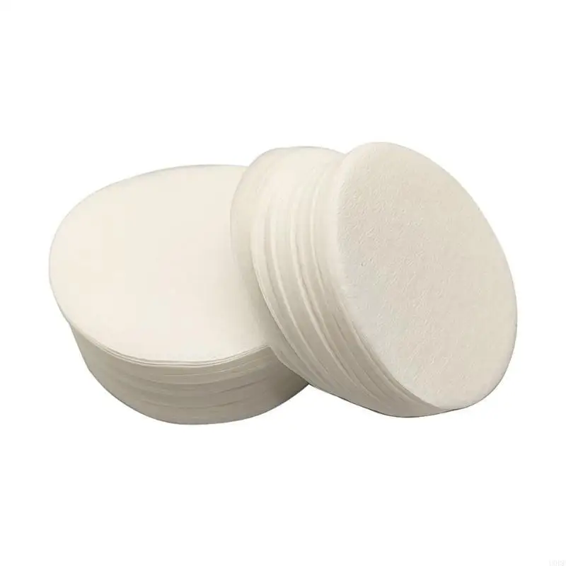 

100PCS Natural Paper Coffee Filters Round Outdoor Coffee Brewing Tool