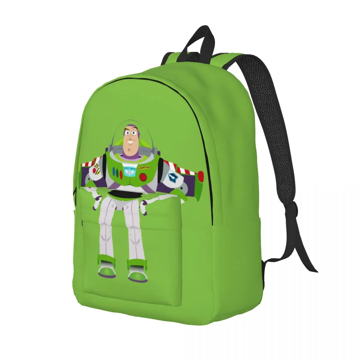 Custom Toy Story Buzz Lightyear Cartoon Canvas Backpacks for Women Men Waterproof School College Bag Printing Bookbag