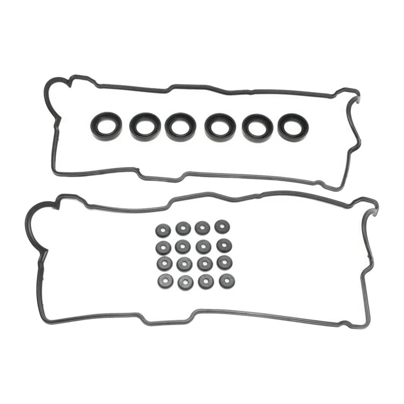 Valve Cover Gasket Set 3VZFE 5VZFE For Toyota Tacoma  Camry T100 Lexus 3.0 3.4 1992-2004 Spark Plug Tube Seals Kit