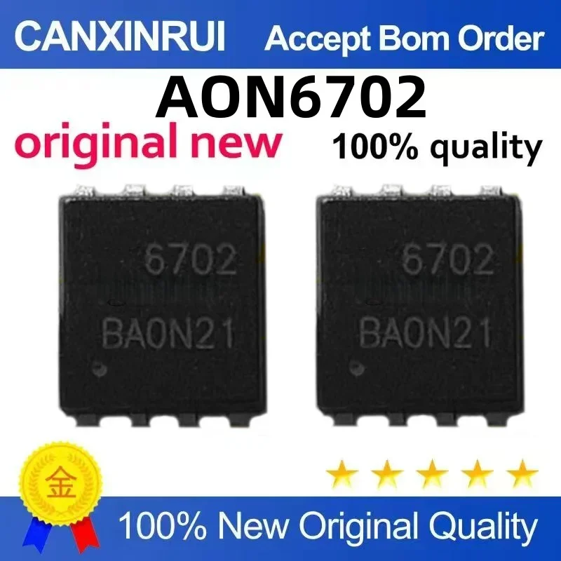 

(5-100 pieces) Brand new stock AON6702 AO6702 QFN