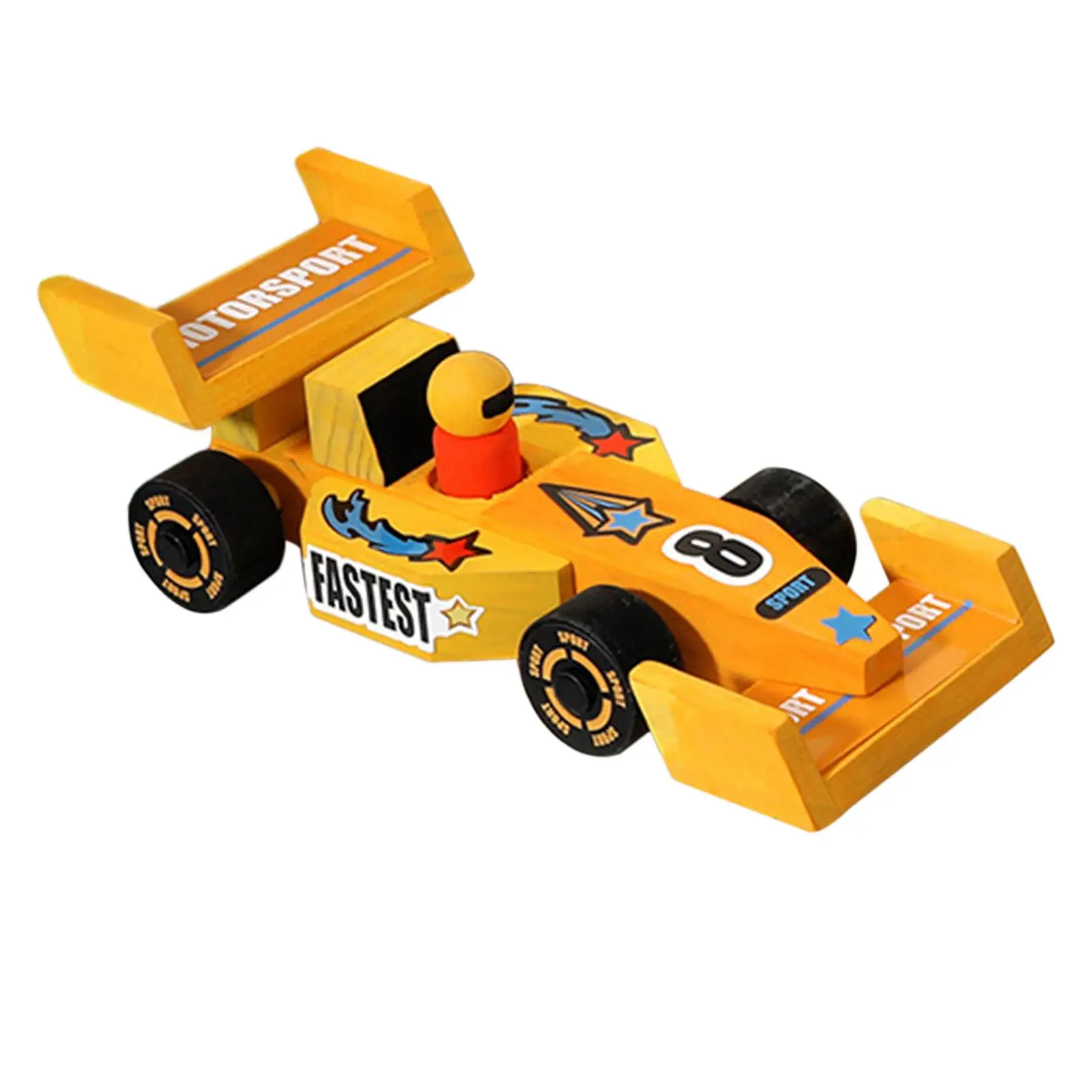 

Wood DIY Car Toy DIY Wood Car Craft Kits for Woodworking 3 4 5 Years Old