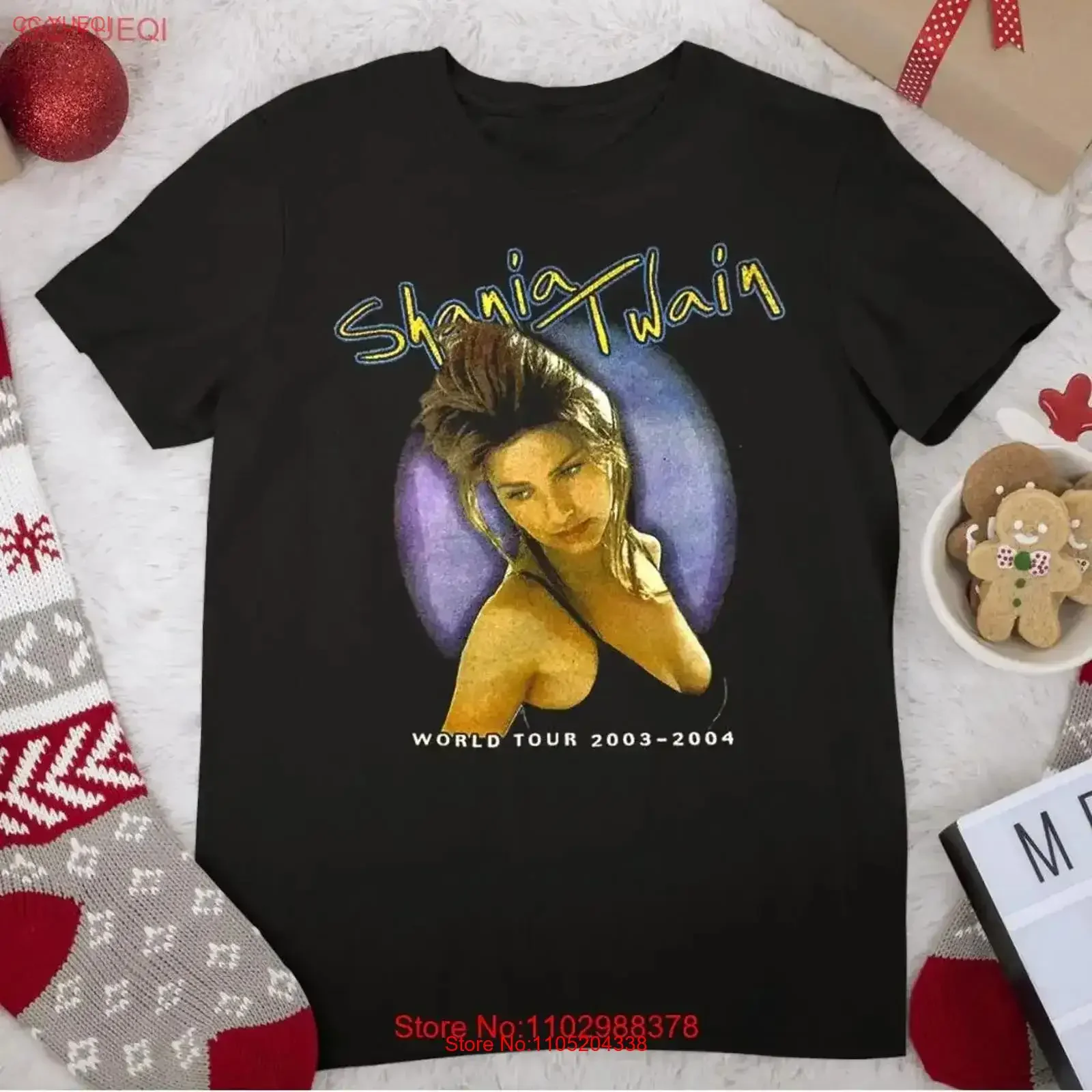 Cantor SHANIA TWAIN Preto Homens Camiseta Todos os Tamanhos S M L 234XL vintage Lavado Confortável Macio roupas de grife vintage Lavado