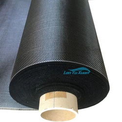 Length 1 Meter Width 1 Meter TORAY 3k Prepreg/Dry Woven Carbon Fiber Cloth Fabric Roll
