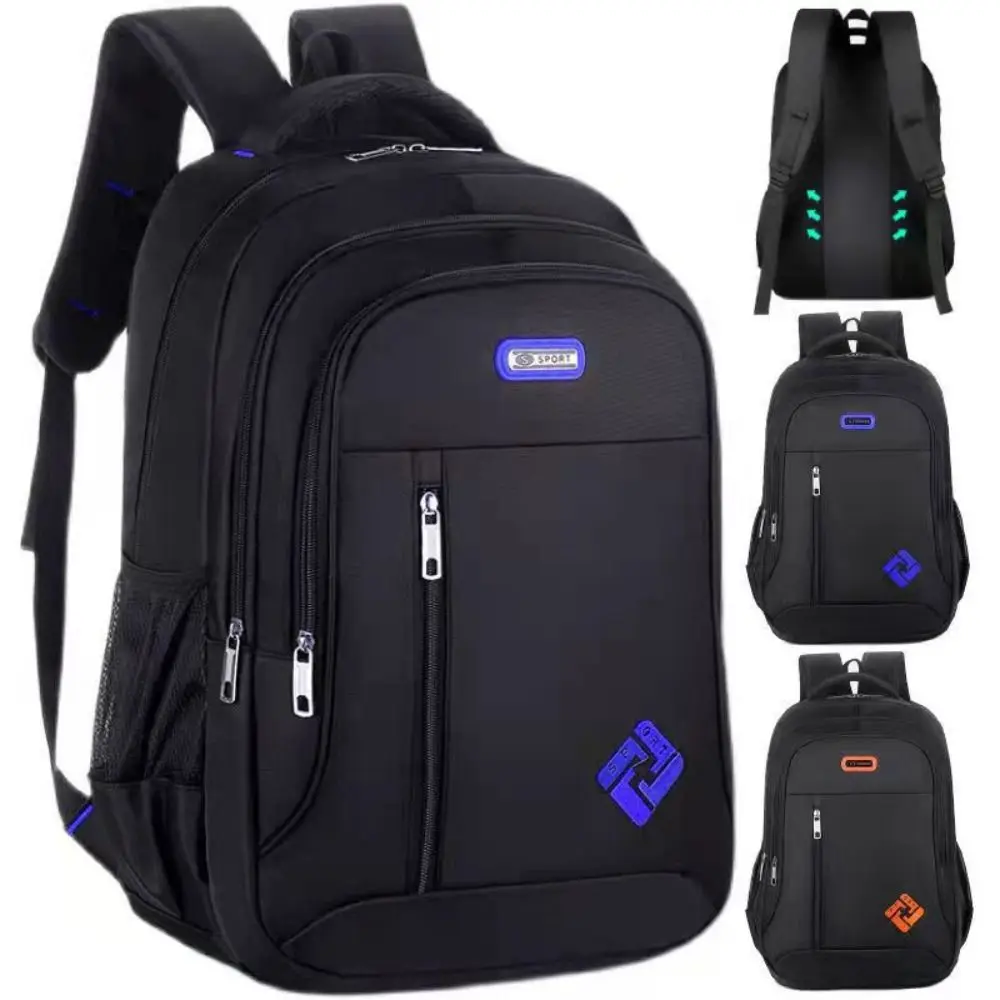 Mochila multifuncional de negocios para hombre, bolsa informal con película impermeable