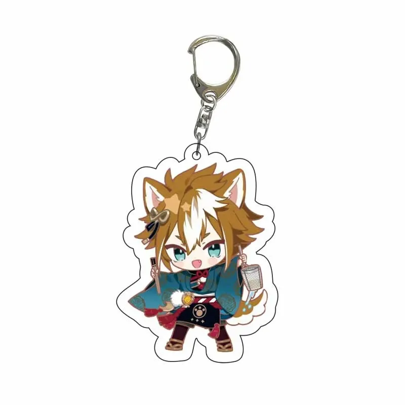 Cute Genshin Impact Acrylic Keychains