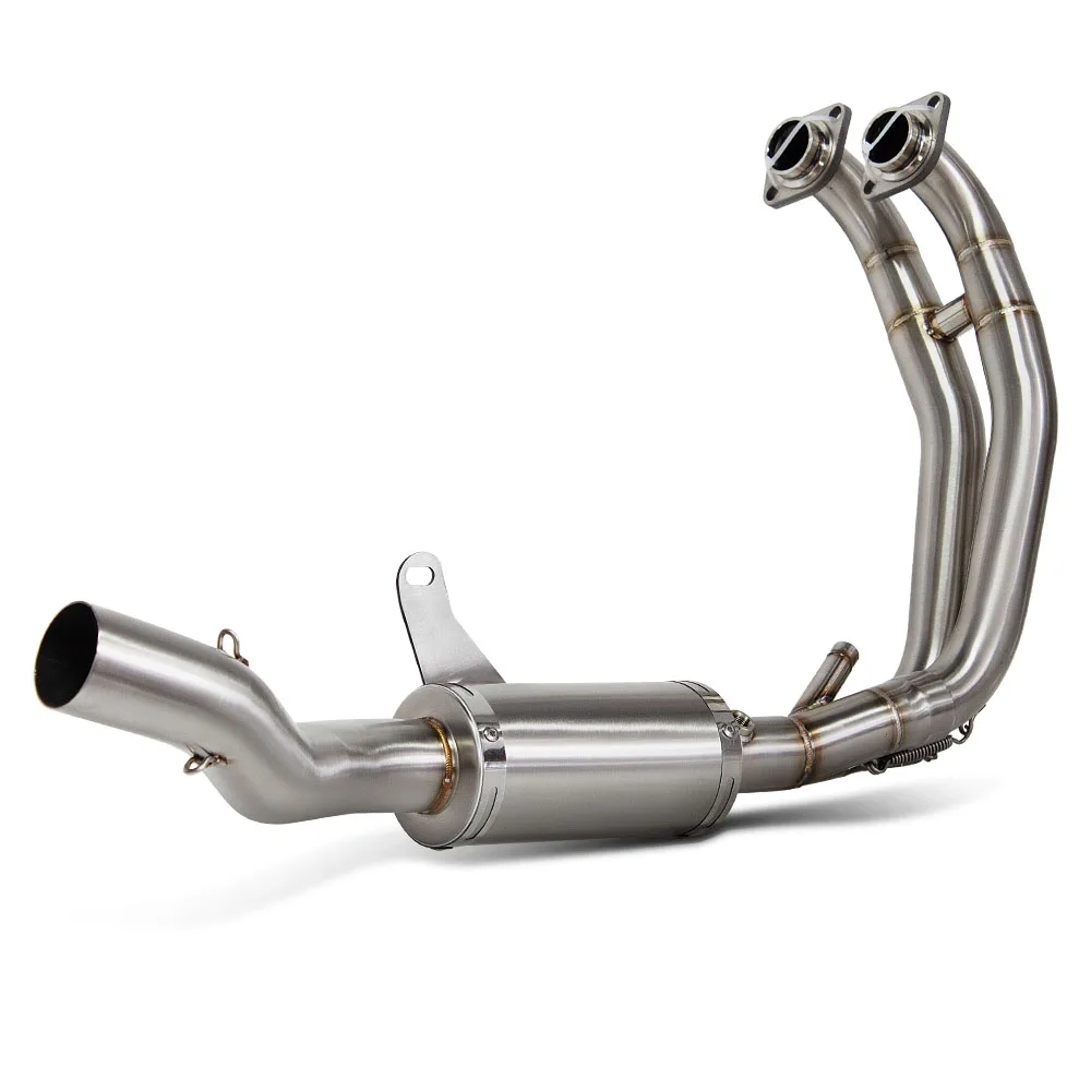 

STLFFor Aprilias RS457 RS 457 2024 2025 Motorcycle Exhaust Manifold Modify Kit Stainless 51MM Front Link Pipe Escape Racing Line