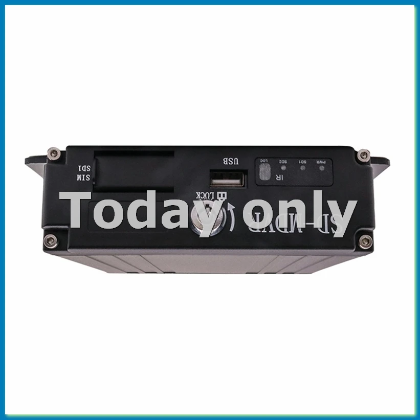 Driving Recorder Monitoring MDVR High-Definition Four Channel Vehicle-Mounted SD Card for Bus Passenger Truck School Bus-VVNB