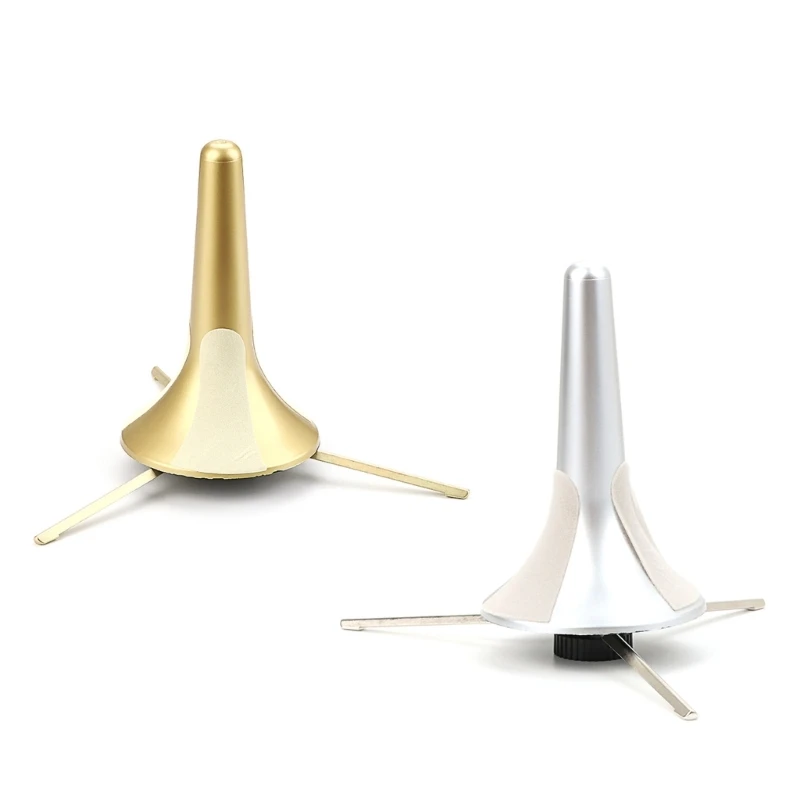 

A9LD Портативная подставка для трубы Металлический держатель штатива Складная 3-ногая подставка для трубы Съемная стойка для