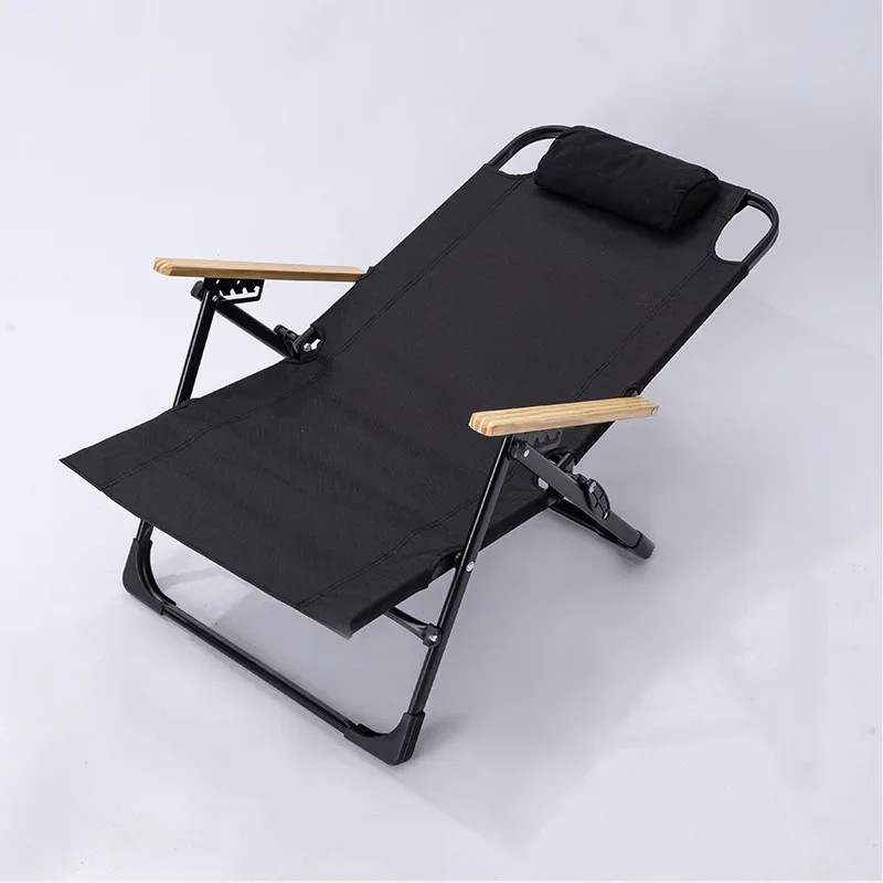 Portable camping fishing lunch break recliner