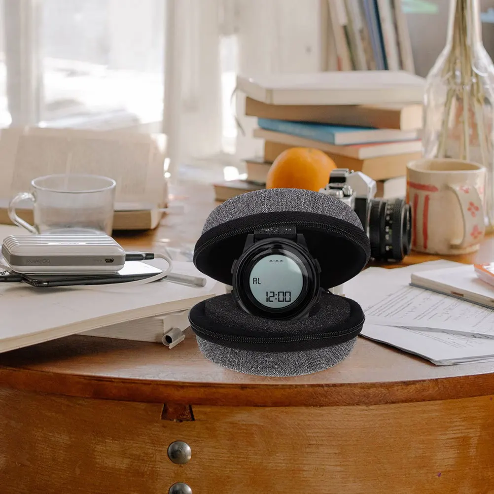 

Single Watch Organizer Case Shockproof Portable Travel Watch Storage Holder Box Display Jewelry Gift Storage for Wristwatch