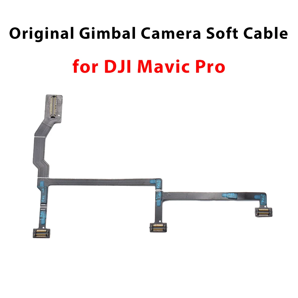 كابل Gimbal الأصلي لكاميرا DJI Mavic Pro Gimbal كابل ناعم أجزاء إصلاح جديدة تمامًا