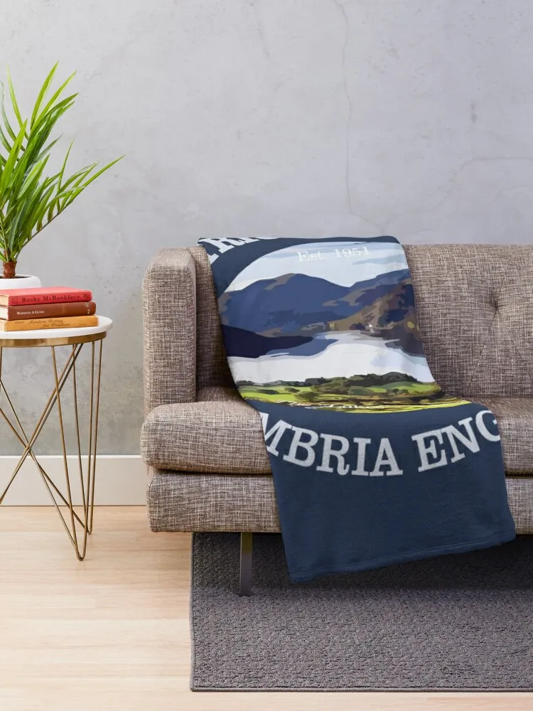 Lake District National Park (NP) Throw Blanket For Sofa Thin Sofa Tourist Soft Big Blankets