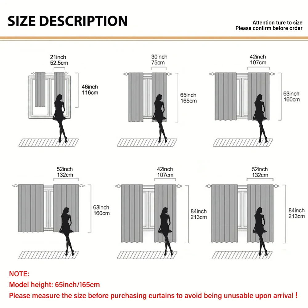 قطعتان من ستارة مطبوعة لأدوات البستنة لديكور المنزل - معالجة نافذة الجيب لغرفة النوم والمكتب والمطبخ وغرفة المعيشة #2