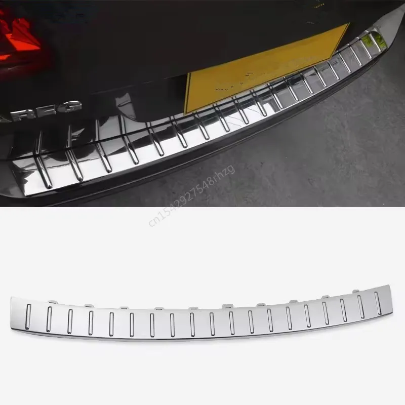 

Для 2011-2018 VW Touareg ABS хромированный порог багажника, защита заднего бампера, автомобильные аксессуары, защита от царапин, украшение