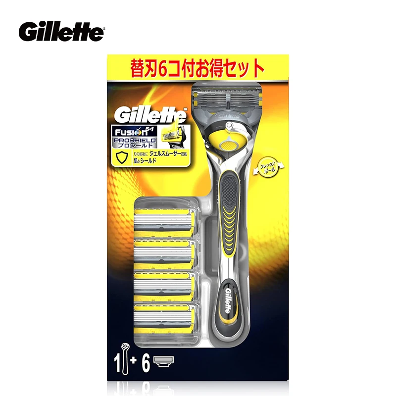 

Бритва Gillette Fusion 5 + 1 ProShield, бритва для бритья, ультратонкая 5 прогрессивных лезвий, нежная бритва для глубокого бритья, бритва для бороды