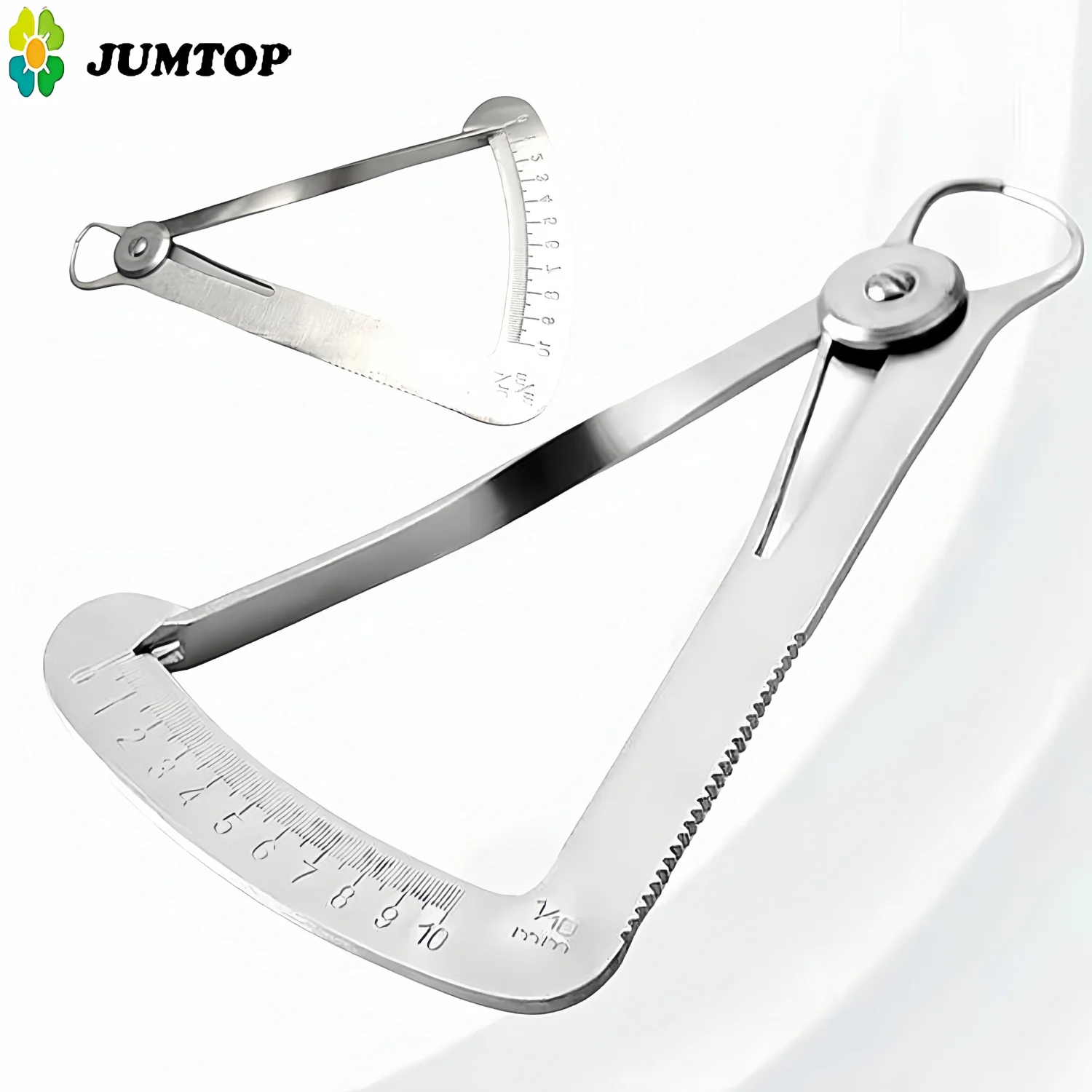 

Dental Gauge Caliper - Stainless Steel Wax Thickness Measurement Ruler for Precision Lab Work & Metal Wax Modeling