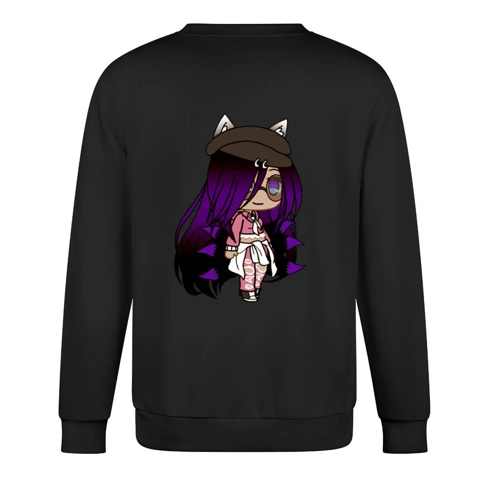 لطيف فتاة سلسلة Gacha - إيما البلوز رياضية الرجال رياضية الرجال الملابس الجرافيك تي شيرت الرجال السترة