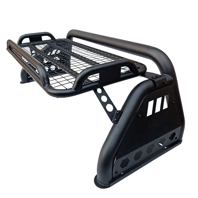 Barra Antivuelco con Baca para Camioneta 4X4, Accesorios para Toyota Hilux Revo 2021