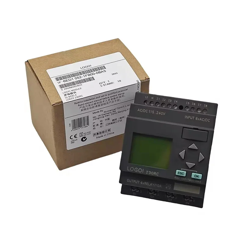 New Brand New Original SIM 6ED1 052-1FB00-0BA5 6ED1052-1FB00-0BA5 Logic Module PLC 16 I/O Ethernet Communication for PLC Program