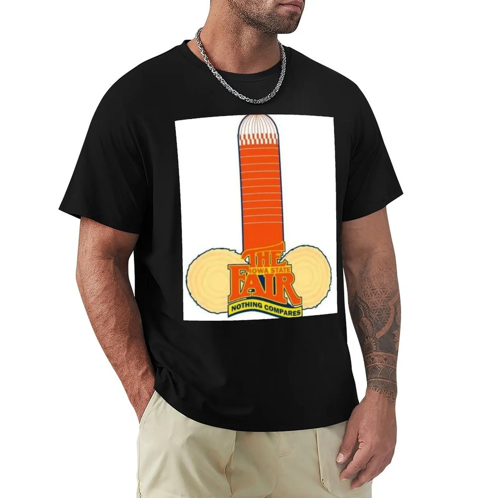 Iowa State Fair Nothing Compares Shirts! T-Shirt Tough Fabric Work Tee