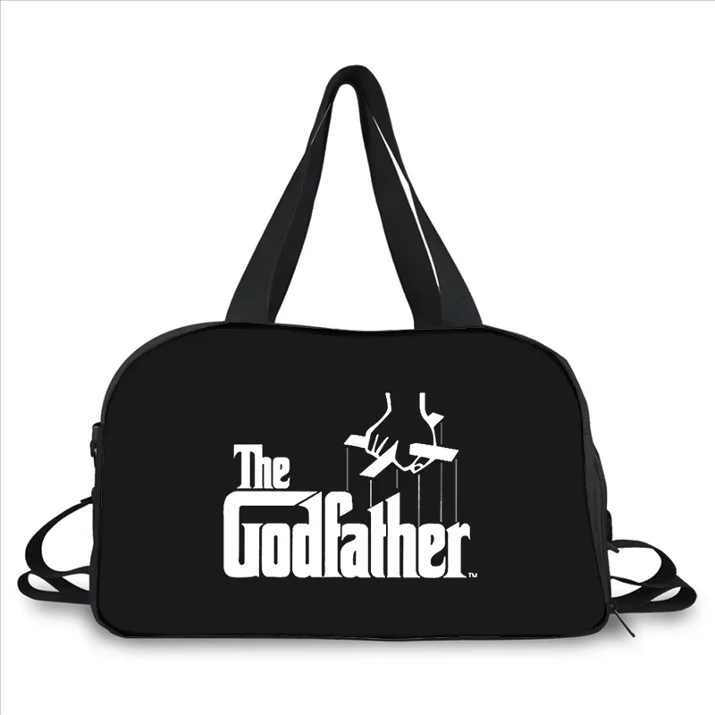 The Godfather Don Corleone 3D printing fashion trend portable large capacity multi-function messenger bag travel bag