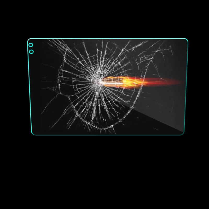9 10.1 cal ochronna folia ze szkła hartowanego dla NaviFly 7862C 2 z systemem Android 10 uniwersalne Radio samochodowe multimedialny protector