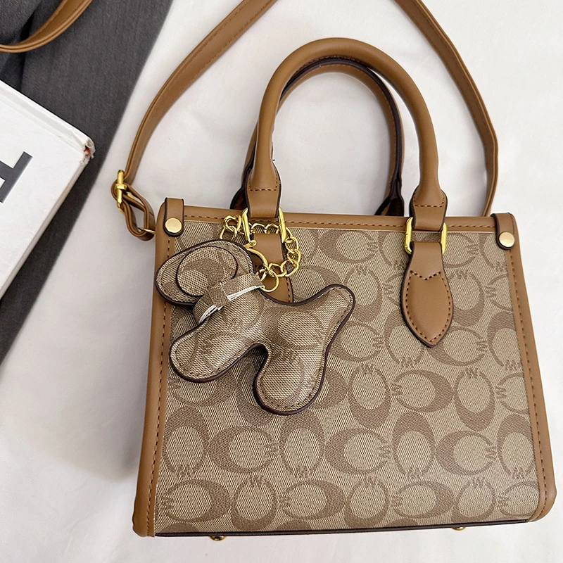 Popolare borsa classica in pelle per donna Elegante borsa a tracolla a tracolla Designer di marca di lusso Stile moda