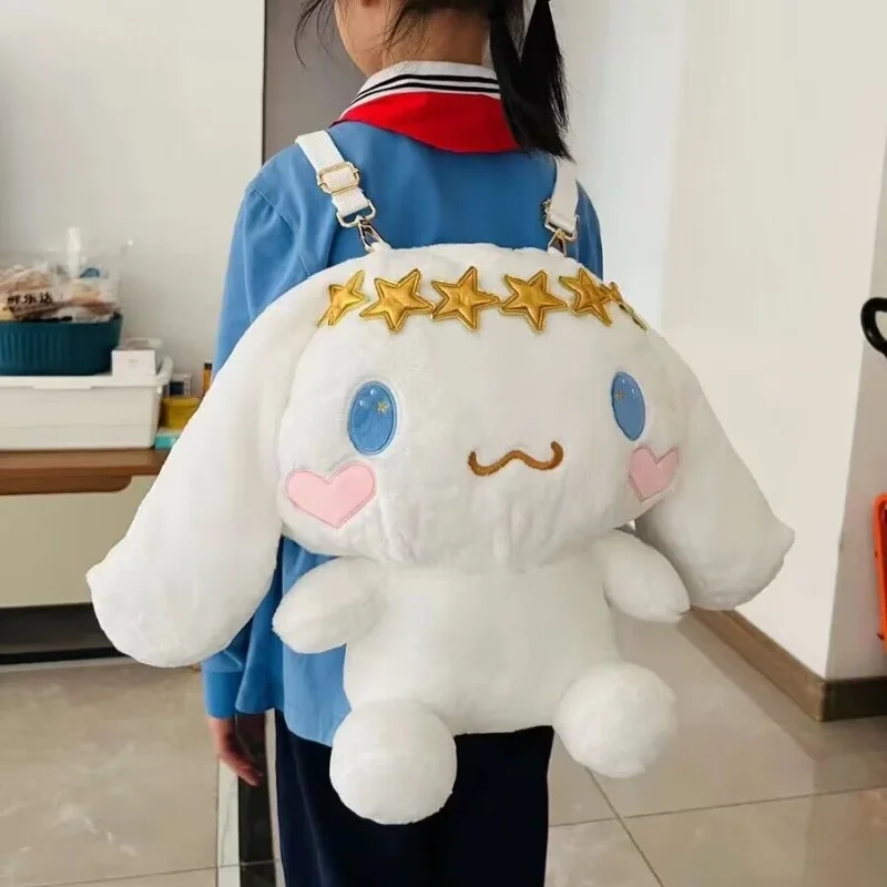 

Sanrio Cinnamon Dog Birthday Series Limited Backpack Pillow Birthday Or New Year Gifts For Girfriend Girlfriend Boyfriend Kids