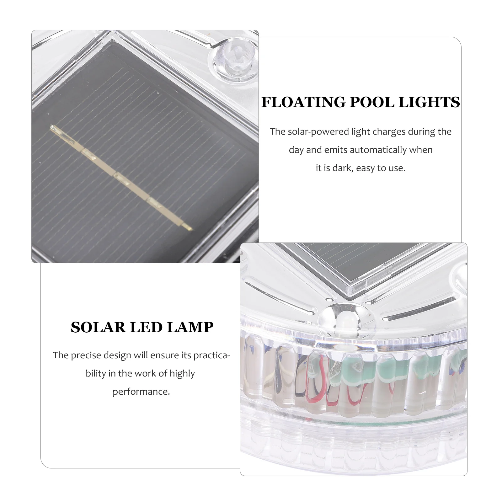

Swimming Pool LED Lights Lighting Pond Solar Outdoor Water Floating Underwater Powered Lamp