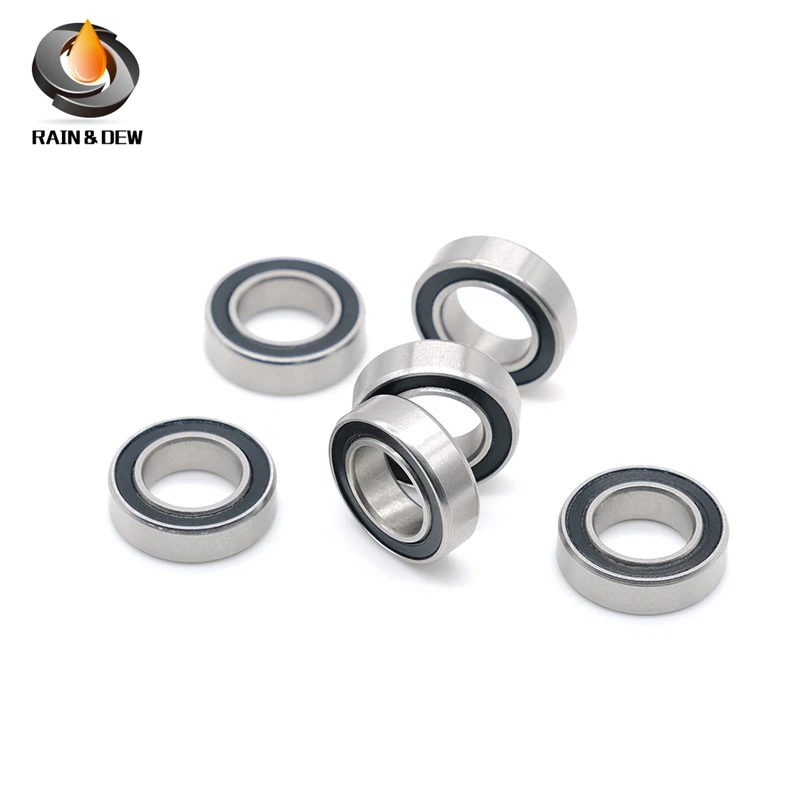 SMR148RS Bearing ABEC-7 10PCS RC Car Trucks Racing Hobby SMR148 2RS Stainless Steel Ball Bearings For 1/10 1/8 Traxxas Axial