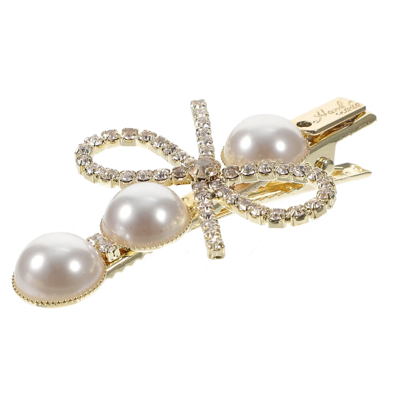 

Pearl Hair Clip Shiny Rhinestone Hairpin Wedding Birthday Party Hair Barrette Hairpins for Women Girls Barrettes for Women