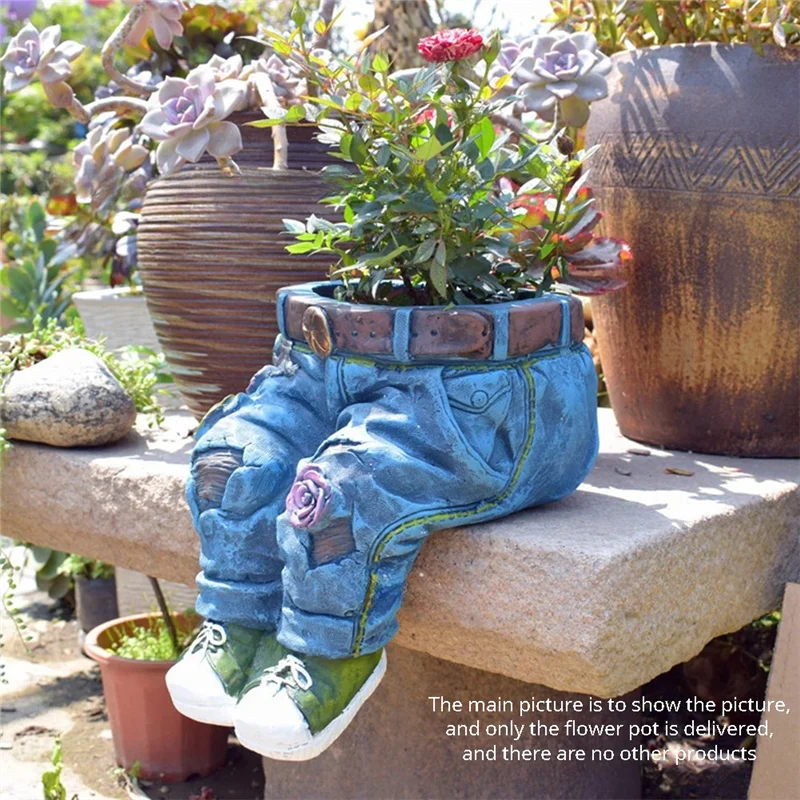 

Cute Planters For Indoor Outdoor Plants, Small Decorative Succulents Pot, Resin Cactus Planter-AT64