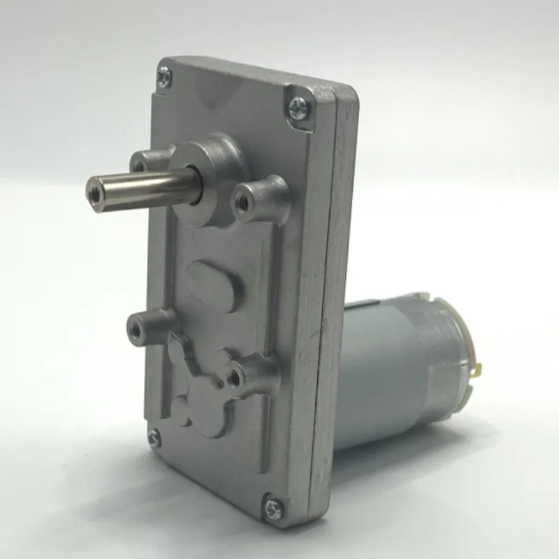 Großer 24V 12V DC-Getriebemotor mit hohem Drehmoment, Metall-Hochleistungs-Getriebemotor, DC-Motor