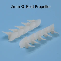 5pairs 2mm Left Hand Right Hand 26mm Propeller 2-Blades Nylon Props for 2mm Shaft DIY RC Toy Boat Marine Submarine