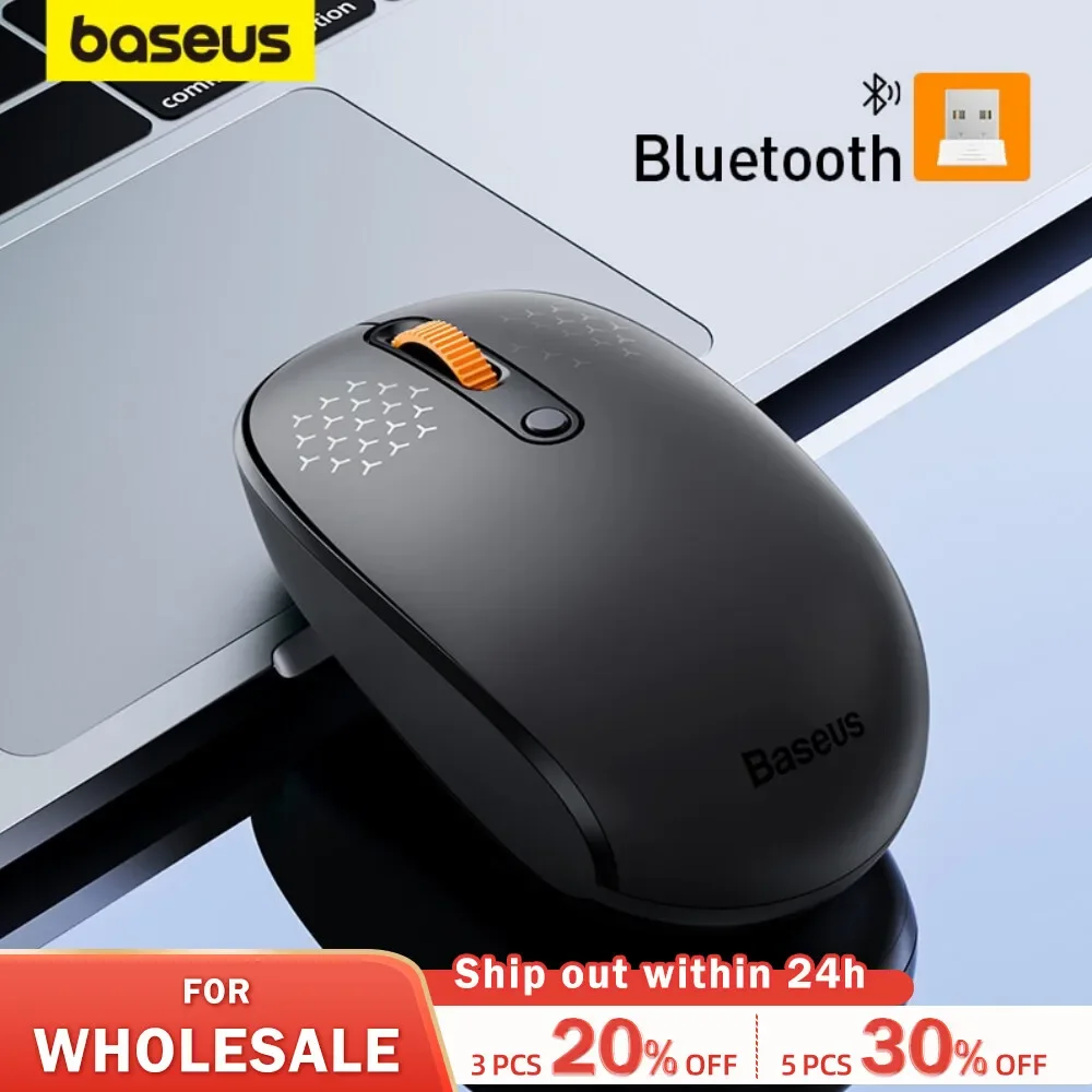 

F01B Mouse Wireless Bluetooth 5.0 Mouse 1600 DPI Silent Click For MacBook Tablet Laptop PC Gaming Accessories