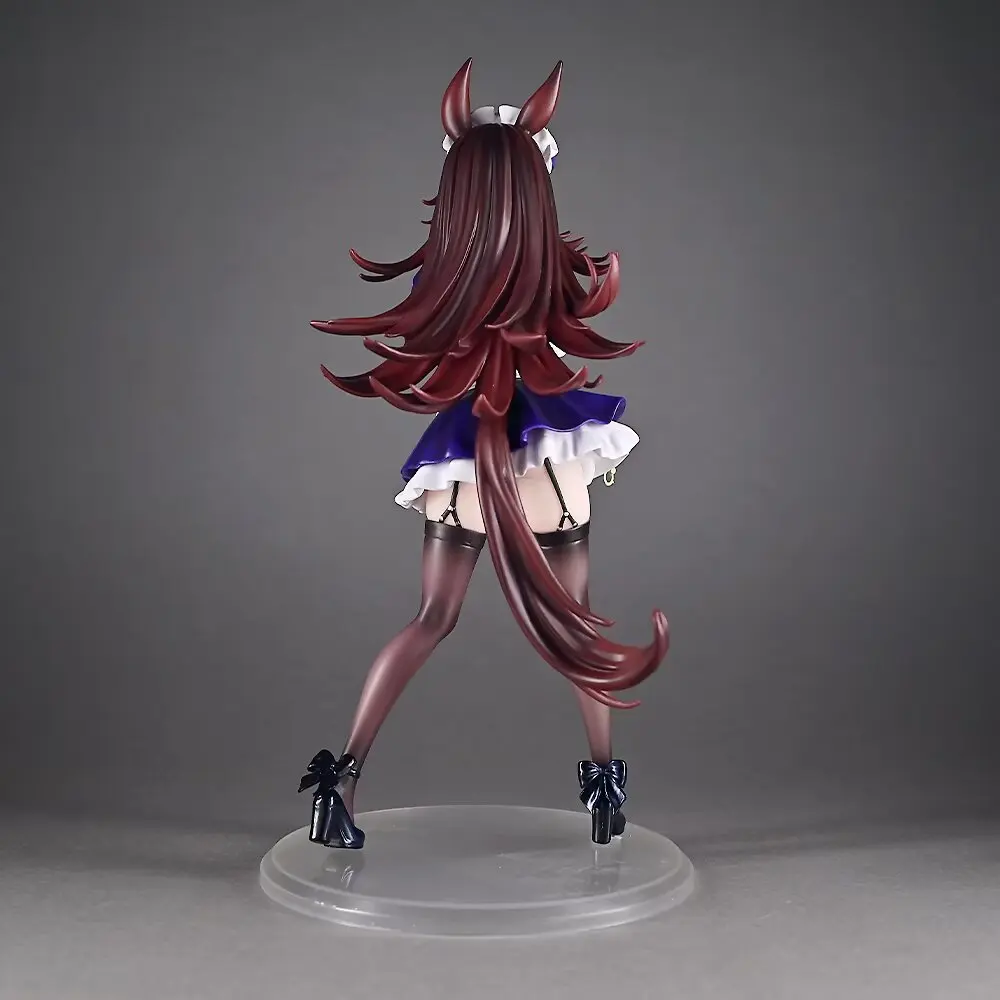 25CM Game Anime Pretty Derby Rice Shower maid kawaii Action Figure PVC Model statue Toys Doll Desk Decor Collectible Gifts