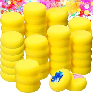 10/20 Einheiten/Packung runde Formschwamm Keramik werfen Absorptionsschaum von Wasser Keramik Skulptur Tonschaum Reinigung Hauptverkäufe leitfähiger Schaum - №5