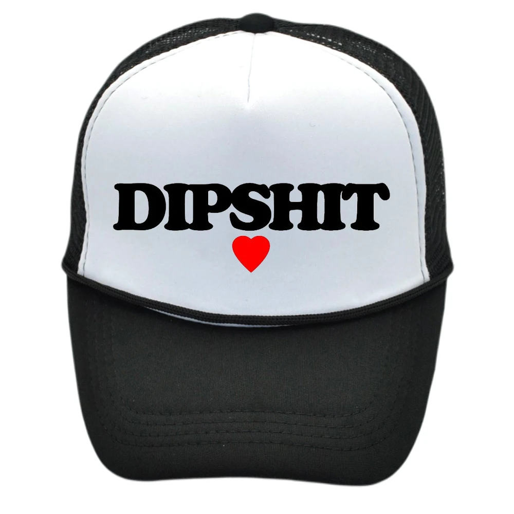 Sabrina Carpenter  Trucker hat Nonsense Mesh Cap  DIPSHIT Baseball Cap Printing Breathable Heart Couple Hat woman Adjustable