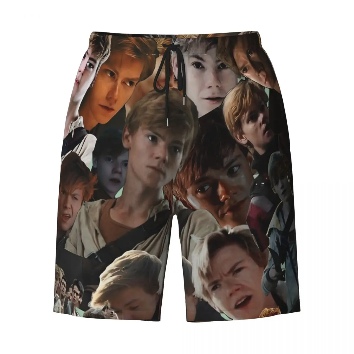 الذكور رياضة السراويل المتاهة عداء Y2K سراويل للسباحة الفيلم الأمريكي سريعة الجافة تصفح عالية الجودة حجم كبير سراويل الشاطئ القصيرة