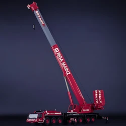 Diecast 1:87 Scale Liebherr LTM1450 Crane Alloy Model 32-0158 Collection Souvenir Display Ornaments