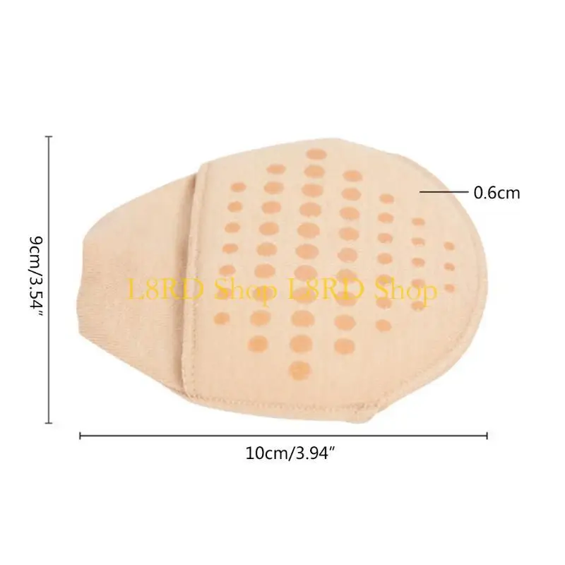L8RD 2 PCS Media calcetines Cubierta del dedo del pie Anti-Slip Finter Toot Poots Liner calcetines Alivio