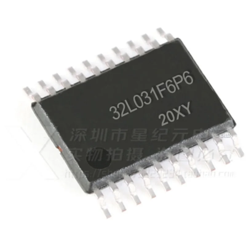 [IN STOCK]1 Piece STM32L031F6P6 TSSOP-20 SMD 32-bit Microcontroller-MCU IC Chip Single Chip Microcomputer